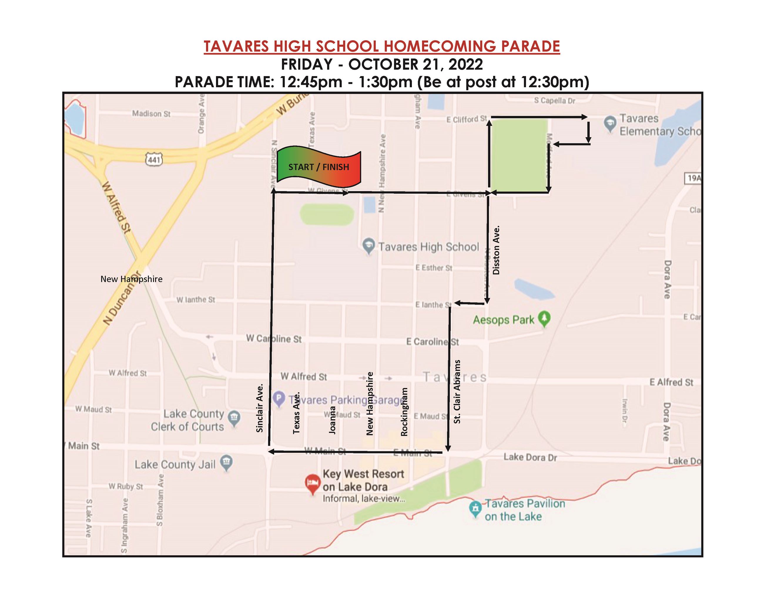 Tavares_HomecomingParade_Route_Oct21_2022 (003)