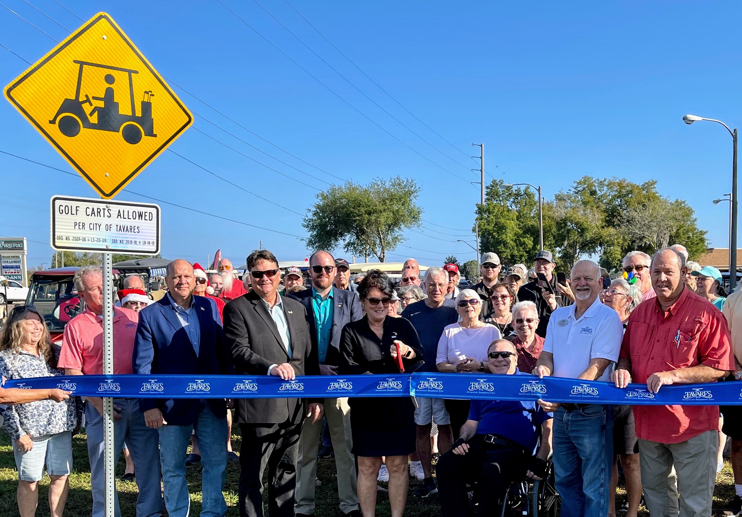 2021 Golf Cart Crossing 441 St Clair Abrams